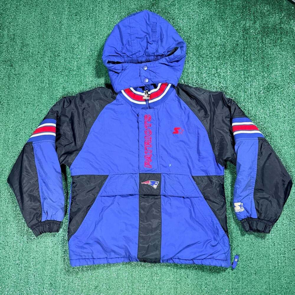 Vintage 1990s New England Patriots Starter Pro Line NFL Jacket Men's Large